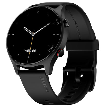 Noise Twist Go Round dial Smartwatch with BT Calling, 1.39" Display, Metal Build, 100+ Watch Faces, IP68, Sleep Tracking, 100+ Sports Modes, 24/7 Heart Rate Monitoring (Jet Black)