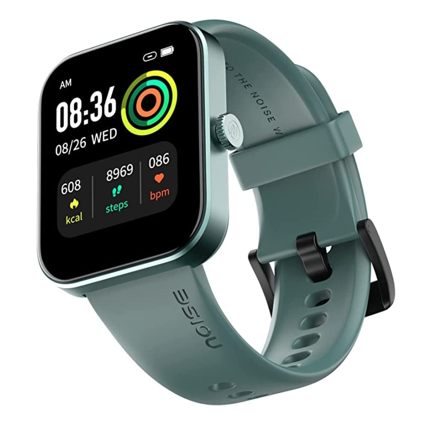Noise Twist Go Round dial Smartwatch with BT Calling, 1.39" Display, Metal Build, 100+ Watch Faces, IP68, Sleep Tracking, 100+ Sports Modes, 24/7 Heart Rate Monitoring (Jet Black)
