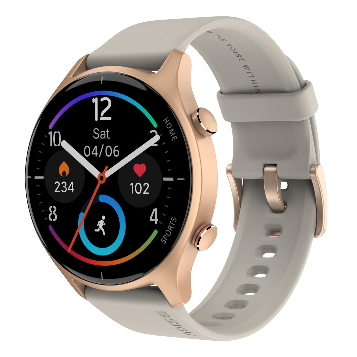 Noise Twist Go Round dial Smartwatch with BT Calling, 1.39" Display, Metal Build, 100+ Watch Faces, IP68, Sleep Tracking, 100+ Sports Modes, 24/7 Heart Rate Monitoring (Jet Black)