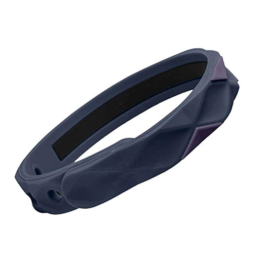 Silicone Anti-Static Negative Ion Wristband for Men & Women – Reusable Washable Balance Energy Sports Band (1 Pc, Blue)