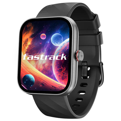 Fastrack Limitless Glide X 1.83" Smart Watch with Ultra UV HD Display, SpO2, Heart Rate & Sleep Tracking, Bluetooth Calling, 100+ Sports Modes, 5-Day Battery, Smartwatch for Men & Women (Black)