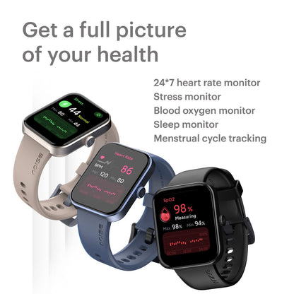 Noise Twist Go Round dial Smartwatch with BT Calling, 1.39" Display, Metal Build, 100+ Watch Faces, IP68, Sleep Tracking, 100+ Sports Modes, 24/7 Heart Rate Monitoring (Jet Black)