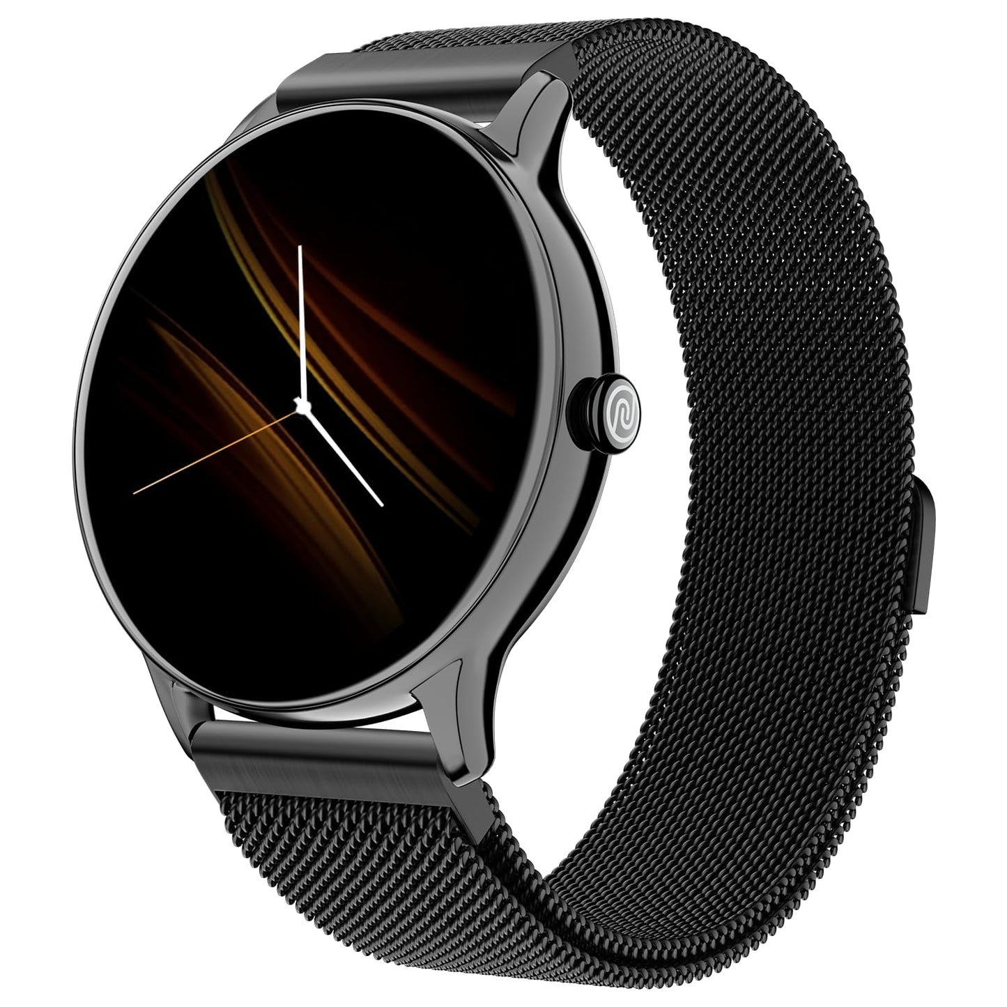 Noise Twist Go Round dial Smartwatch with BT Calling, 1.39" Display, Metal Build, 100+ Watch Faces, IP68, Sleep Tracking, 100+ Sports Modes, 24/7 Heart Rate Monitoring (Jet Black)