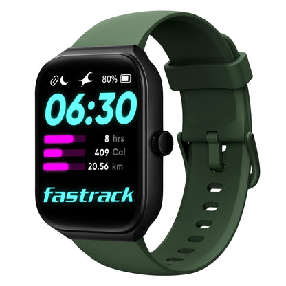 Fastrack Limitless Glide X 1.83" Smart Watch with Ultra UV HD Display, SpO2, Heart Rate & Sleep Tracking, Bluetooth Calling, 100+ Sports Modes, 5-Day Battery, Smartwatch for Men & Women (Black)