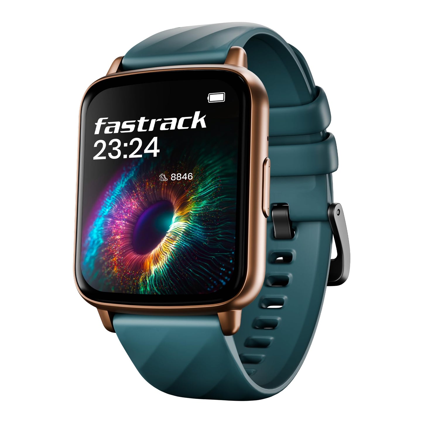 Fastrack Limitless Glide X 1.83" Smart Watch with Ultra UV HD Display, SpO2, Heart Rate & Sleep Tracking, Bluetooth Calling, 100+ Sports Modes, 5-Day Battery, Smartwatch for Men & Women (Black)