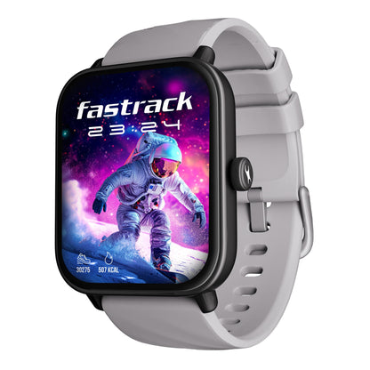 Fastrack Limitless Glide X 1.83" Smart Watch with Ultra UV HD Display, SpO2, Heart Rate & Sleep Tracking, Bluetooth Calling, 100+ Sports Modes, 5-Day Battery, Smartwatch for Men & Women (Black)