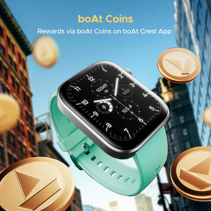 Boat Storm Call 3 w/TBT Navigation, Daily Activity Tracker, DIY Watch Face Studio,700+ Active Modes, 1.83" (4.6 cm) HD Display Fitness Smart Watch for Men & Women(Active Black)